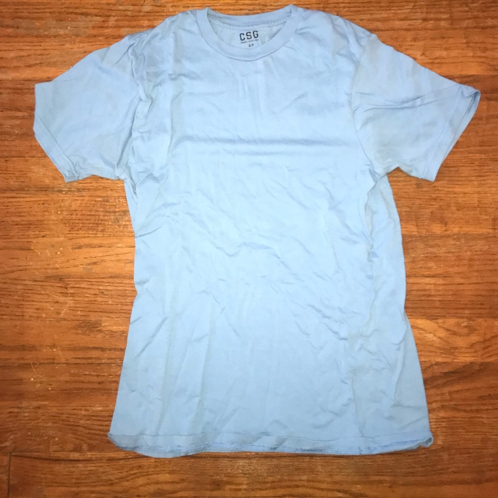 Men’s light blue champs spots gear t shirt